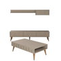 Hanah Home Lyon 3 - Atlas, Walnut